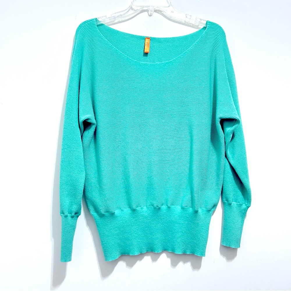 Feiersi Women’s Knit Aquamarine Sweater